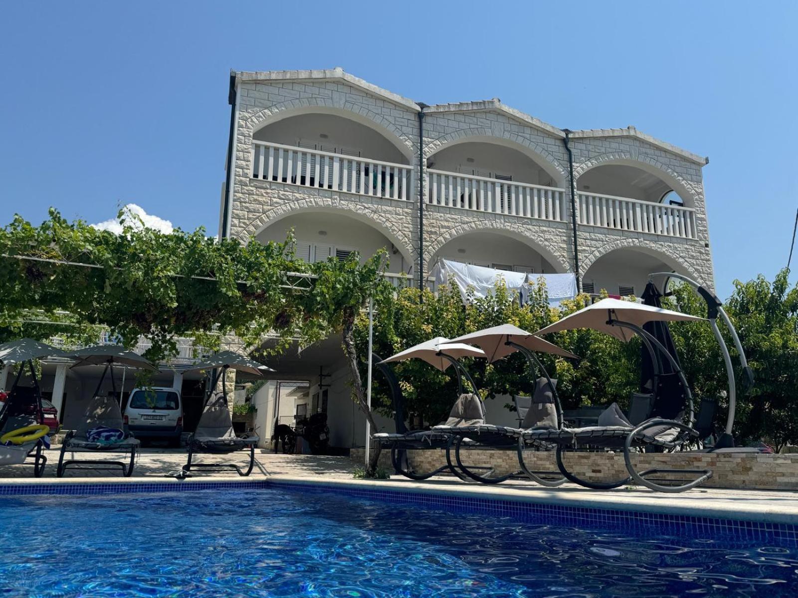 Unforgettable Sea View Apartments Bakota Podstrana Exterior photo